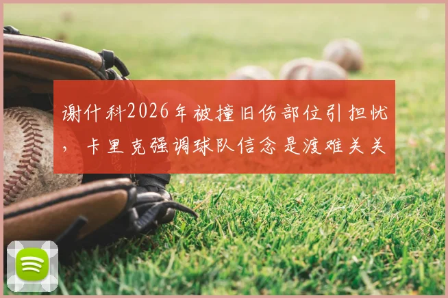 谢什科2026年被撞旧伤部位引担忧,卡里克强调球队信念是渡难关关键 _ 球员伤情处理与团队精神深度观察