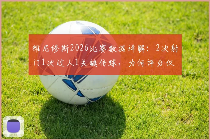 维尼修斯2026比赛数据详解：2次射门1次过人1关键传球，为何评分仅6.3分？